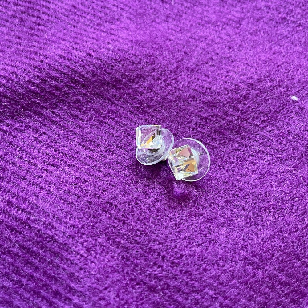 Clear Cubic Earrings